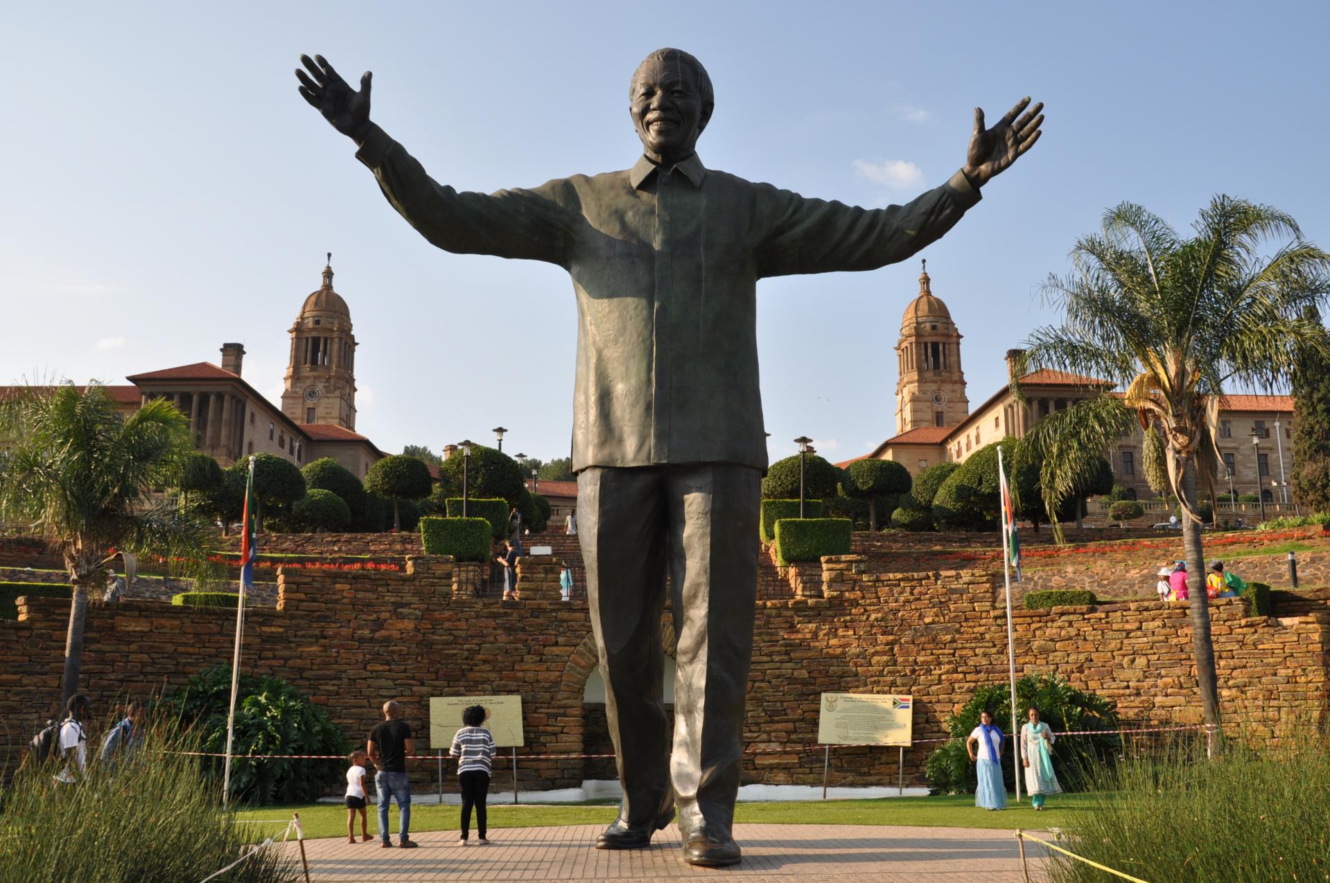 Nelson Mandela à Prétoria