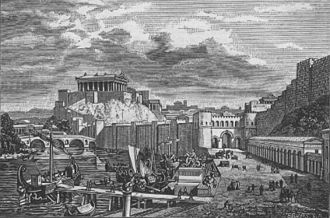 Le temple de jupiter sur le capitole