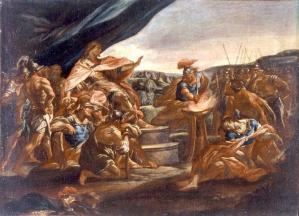 Mucius scaevola devant poesenna louvre