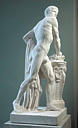 Mucius scaevola par deseine le louvre