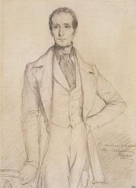 Lamartine (portrait de Theodore chasseriau)