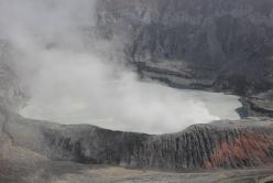 Volcan Poas en activité